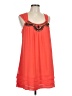 Assorted Brands 100% Polyester Orange Casual Dress Size L - photo 1
