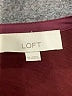 Ann Taylor LOFT Burgundy Short Sleeve Top Size XS - photo 7