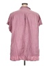 Ellos 100% Rayon Pink Short Sleeve Button-Down Shirt Size 22 - photo 2