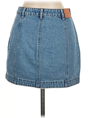 Pull&Bear Denim Skirt (view 2)