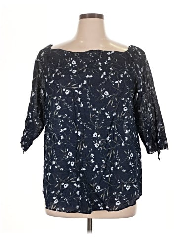 CeCe 3/4 Sleeve Blouse (view 1)