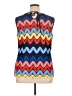 Rafaella 100% Polyester Blue Sleeveless Top Size XL - photo 2