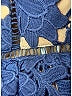 Self-Portrait 100% Polyester Blue Cocktail Dress Size 6 - photo 9