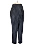ASOS Stripes Blue Casual Pants Size 6 - photo 1