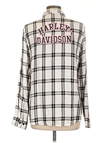 Harley Davidson Long Sleeve Button-Down Shirt (view 2)