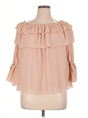 And 3/4 Sleeve Blouse (view 1)