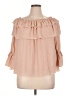 And 100% Polyester Pink 3/4 Sleeve Blouse Size 16 - photo 1