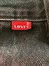 Levi's 100% Cotton Solid Black Denim Skirt Size 24 waist - photo 4