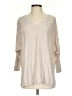Garnet Hill 100% Linen Tan Pullover Sweater Size S - photo 1