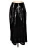 MICHAEL Michael Kors 100% Polyester Metallic Black Formal Skirt Size S - photo 1
