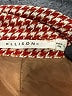 Ellison 100% Polyester Houndstooth Red Blazer Size L - photo 6