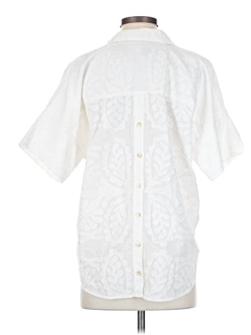 Pilcro by Anthropologie Short Sleeve Blouse (view 2)