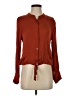 Unbranded Brown Long Sleeve Blouse Size 4 - photo 1