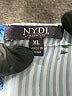 NYDJ Blue 3/4 Sleeve Blouse Size XL - photo 7