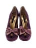 Claudia Ciuti Hearts Purple Heels Size 7 - photo 2