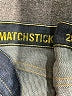 Matchstick Hearts Blue Jeans Size 28 waist - photo 7