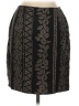 Abria 100% Rayon Paisley Black Formal Skirt Size 8 (petite) - photo 2