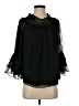 CeCe 100% Polyester Black 3/4 Sleeve Blouse Size S - photo 1