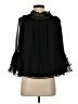 CeCe 100% Polyester Black 3/4 Sleeve Blouse Size S - photo 2