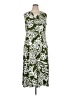 MSK Print Green Casual Dress Size XL - photo 1