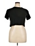 Splash 100% Cotton Black Short Sleeve Turtleneck Size XL - photo 1