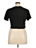 Splash 100% Cotton Black Short Sleeve Turtleneck Size XL - photo 2