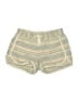 Athleta 100% Linen Stripes Gold Shorts Size 2 - photo 1