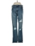 Gap Outlet Hearts Blue Jeans Size 4 - photo 1