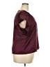 Nine West Burgundy Short Sleeve Blouse Size XXL - photo 4