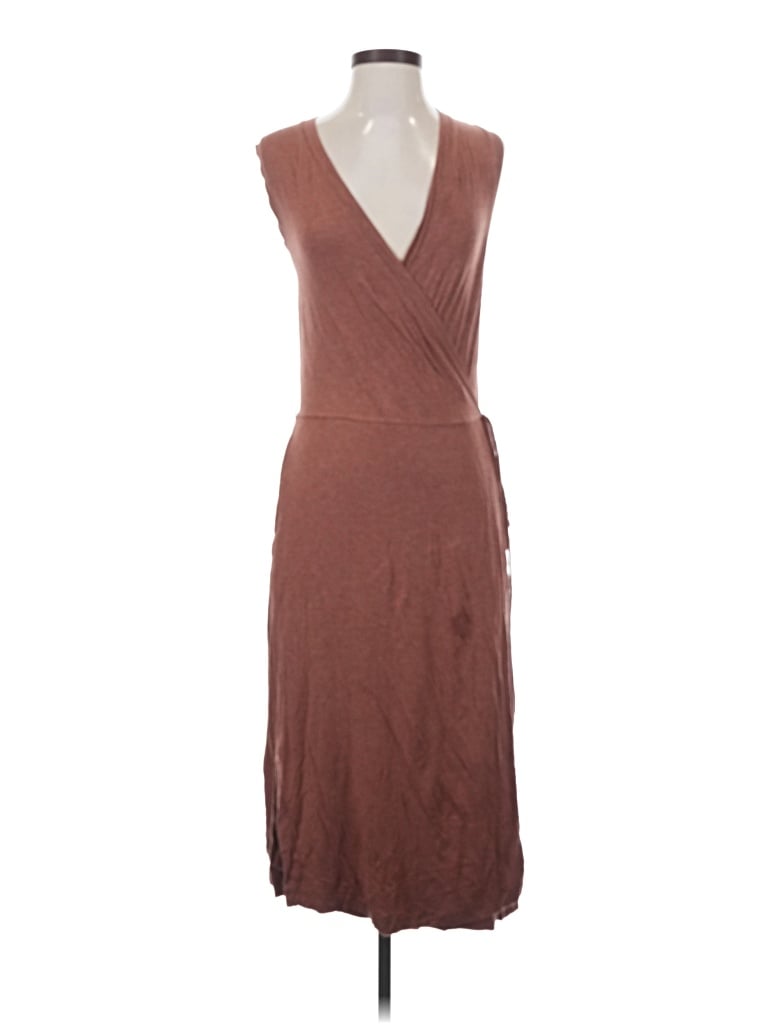 Pre-owned Prana Casual Dress In Brown