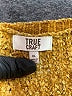 True Craft 100% Polyester Tweed Gold Pullover Sweater Size XL - photo 7