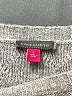 Vince Camuto Chevron-herringbone Gray Pullover Sweater Size S - photo 7