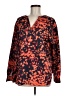 Liz Claiborne 100% Polyester Orange Kimono Size M - photo 1