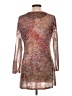 Reba Metallic Brown Cocktail Dress Size L - photo 2