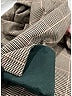 Enor Plaid Gray Tan Blazer One size - photo 11