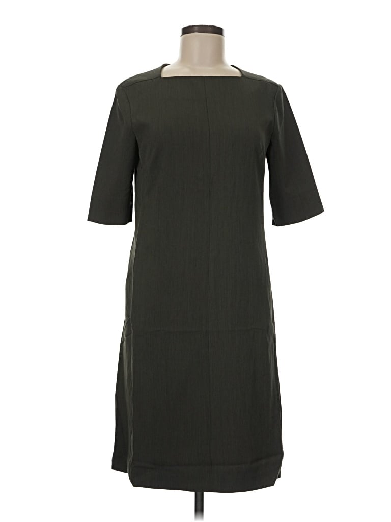 Pre-owned Mm. Lafleur Casual Dress In Gray