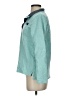 L.L.Bean 100% Cotton Teal Long Sleeve Henley Size S - photo 5