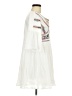 Ott 100% Cotton White Casual Dress Size M - photo 4