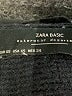 Zara Basic Black Coat Size XS - photo 6
