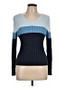 Mountain Lake Color Block Blue Pullover Sweater Size L - photo 1