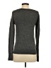 Ann Taylor LOFT Graphic Gray Pullover Sweater Size S - photo 2
