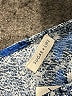 Sugar Lips Paisley Blue Cocktail Dress Size L - photo 7