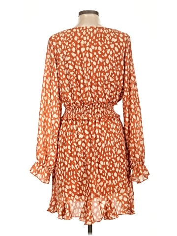 Peach Love Casual Dress (view 2)
