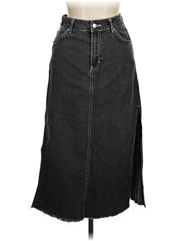 Topshop Denim Skirt (view 1)