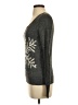 Ann Taylor LOFT Graphic Gray Pullover Sweater Size S - photo 5
