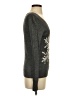 Ann Taylor LOFT Graphic Gray Pullover Sweater Size S - photo 4