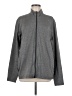 Lands' End Solid Gray Track Jacket Size M - photo 1