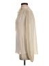Theory 100% Silk Ivory Long Sleeve Silk Top Size P/TP - photo 5