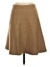 Theory Solid Tan Wool Skirt Size S - photo 1