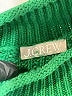 J.Crew 100% Cotton Solid Green Turtleneck Sweater Size L (estimated) - photo 7